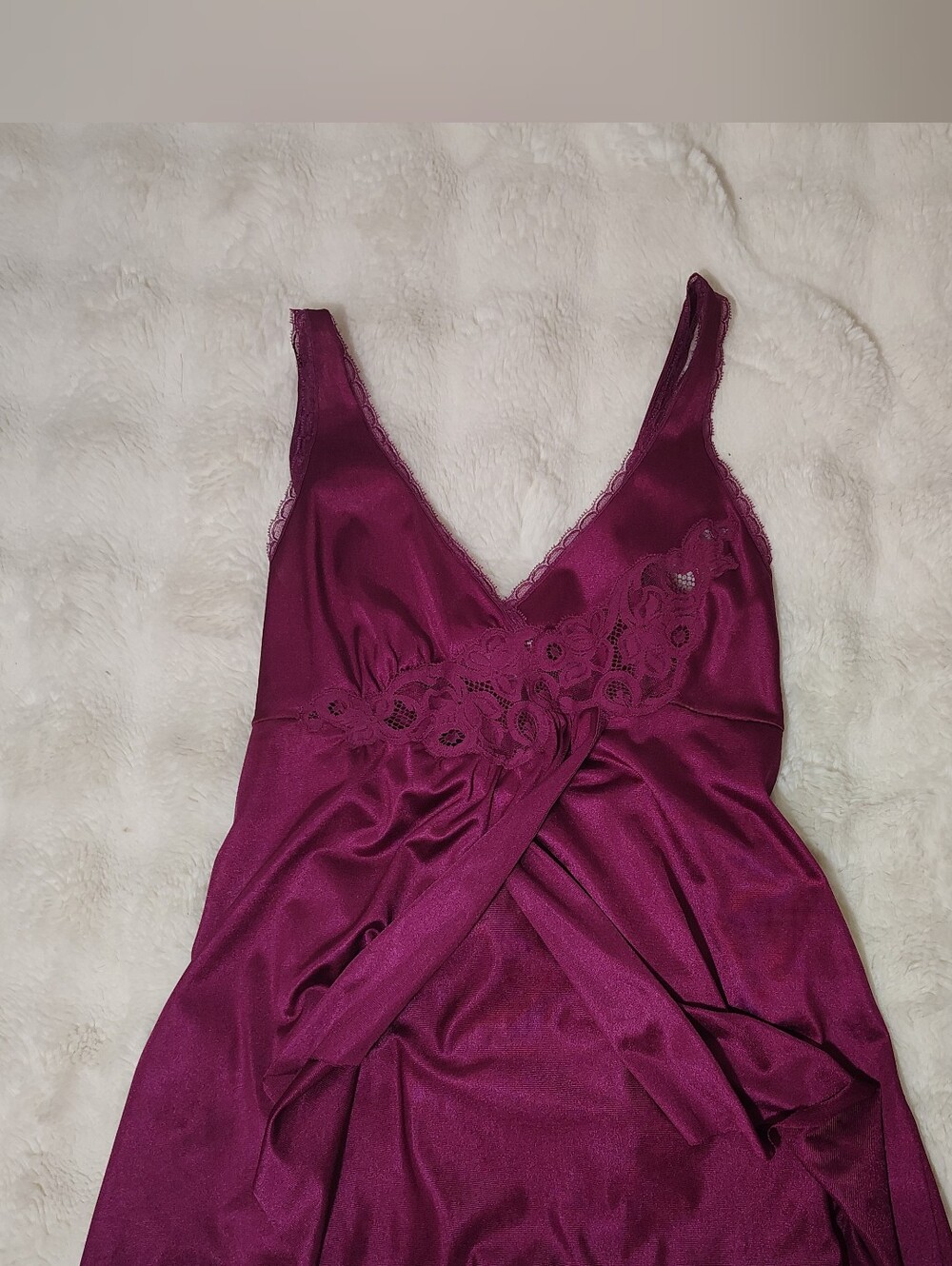 Purple Burgundy Petite Blouse